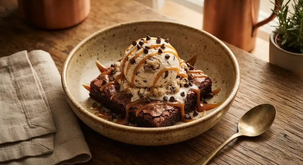ben and jerry's chocolate chip cookie dough ice cream, dessert ideas, ice cream recipes, sweet indulgence,