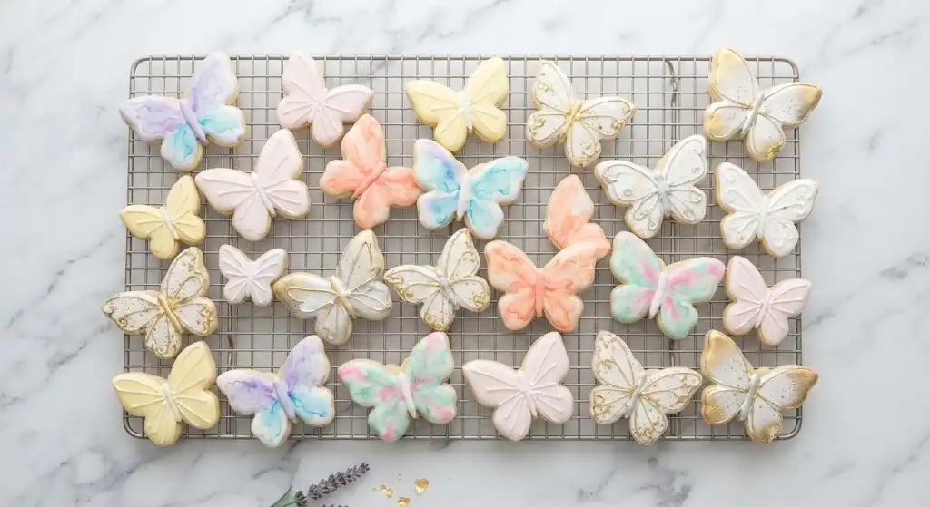 butterfly cookies decorated, butterfly sugar cookies, butterfly decorated cookies,