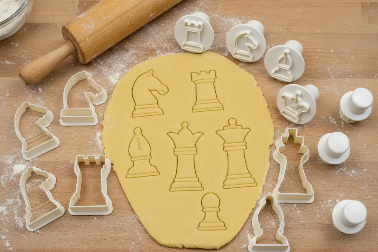 chessman cookies, chess cookies, banana pudding with chessman cookies,