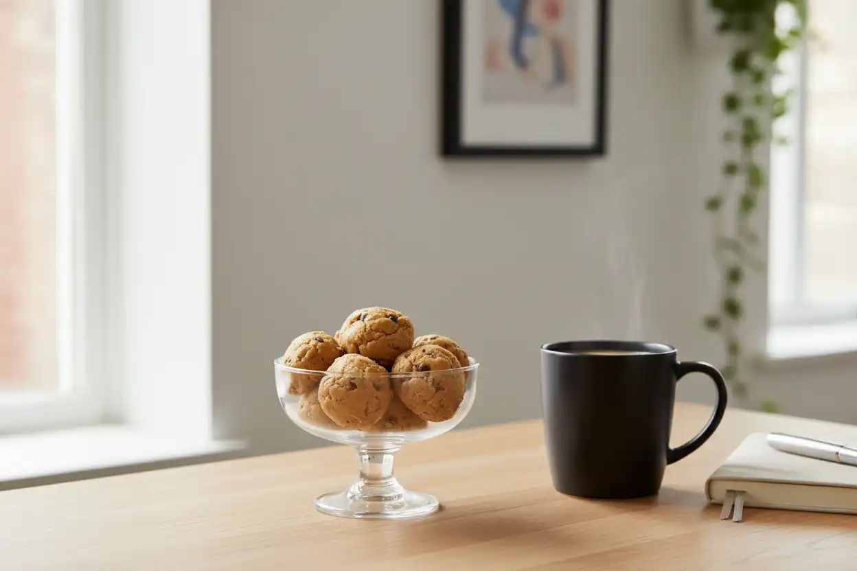 cookie dough bites, cookie dough bites candy, cookie dough balls, cookie dough dessert, birthday cake cookie dough bites,
