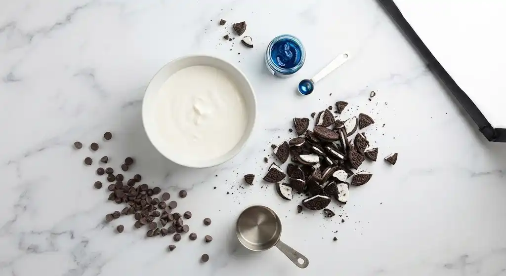 cookie monster ice cream, ice cream flavors, sweet treats,