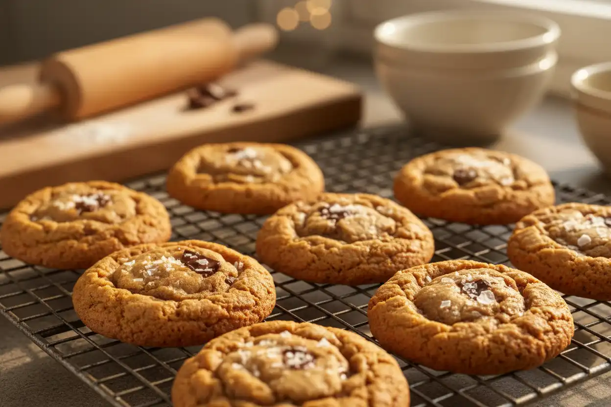 cookies with Milky Way bars, chocolate bar cookies, milky way cookies,