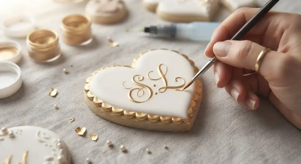 decorative cookies, decorative wedding cookies, cookies, cookie decorating tips, decorative boxes for cookies,