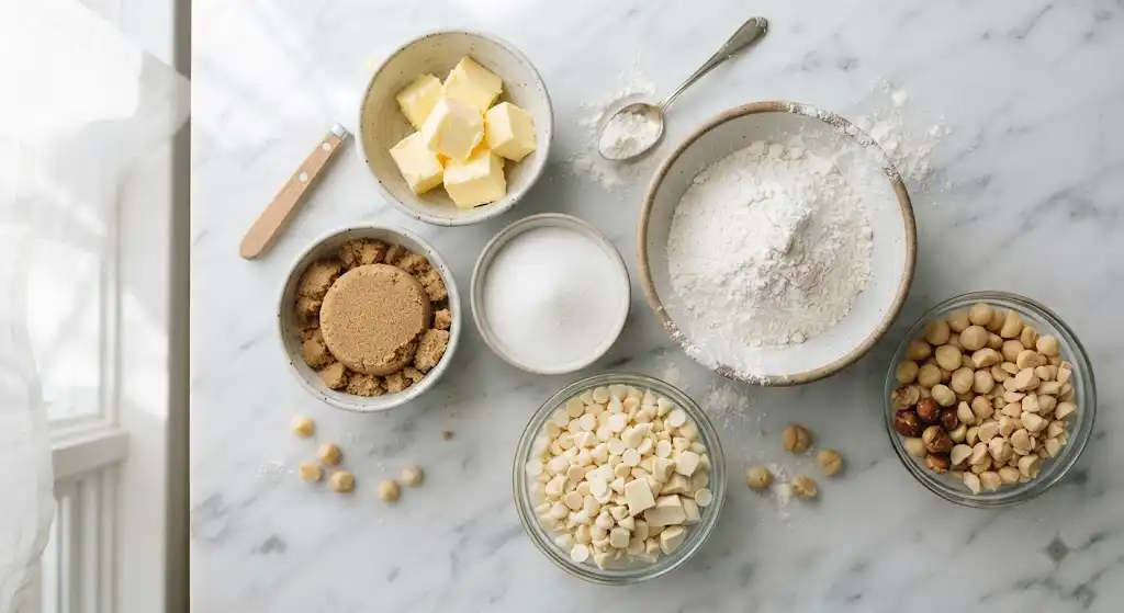 white chocolate macadamia cookies, cookie recipes, dessert ideas, macadamia nut cookies, macadamia cookies, white chocolate cookies,